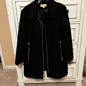 MICHAEL KORS
Women's Wool Blend Zip-Front Coat